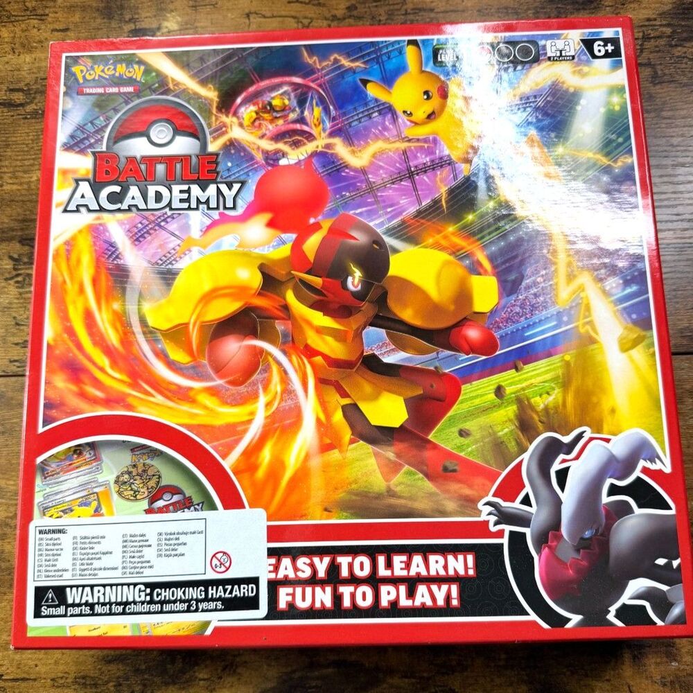 Pokemon Battle Academy Starter Kit 180 Cards Pikachu Armarouge Darkrai 2024 NEW